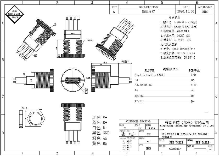 A010606A  防水TYPE-C母座 六芯线 L=15.8 圆形螺纹 不带螺母.png